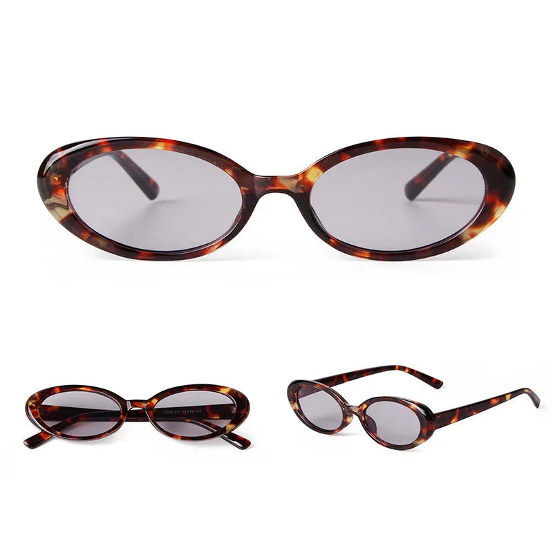 Daring Vintage Oval Sunglasses