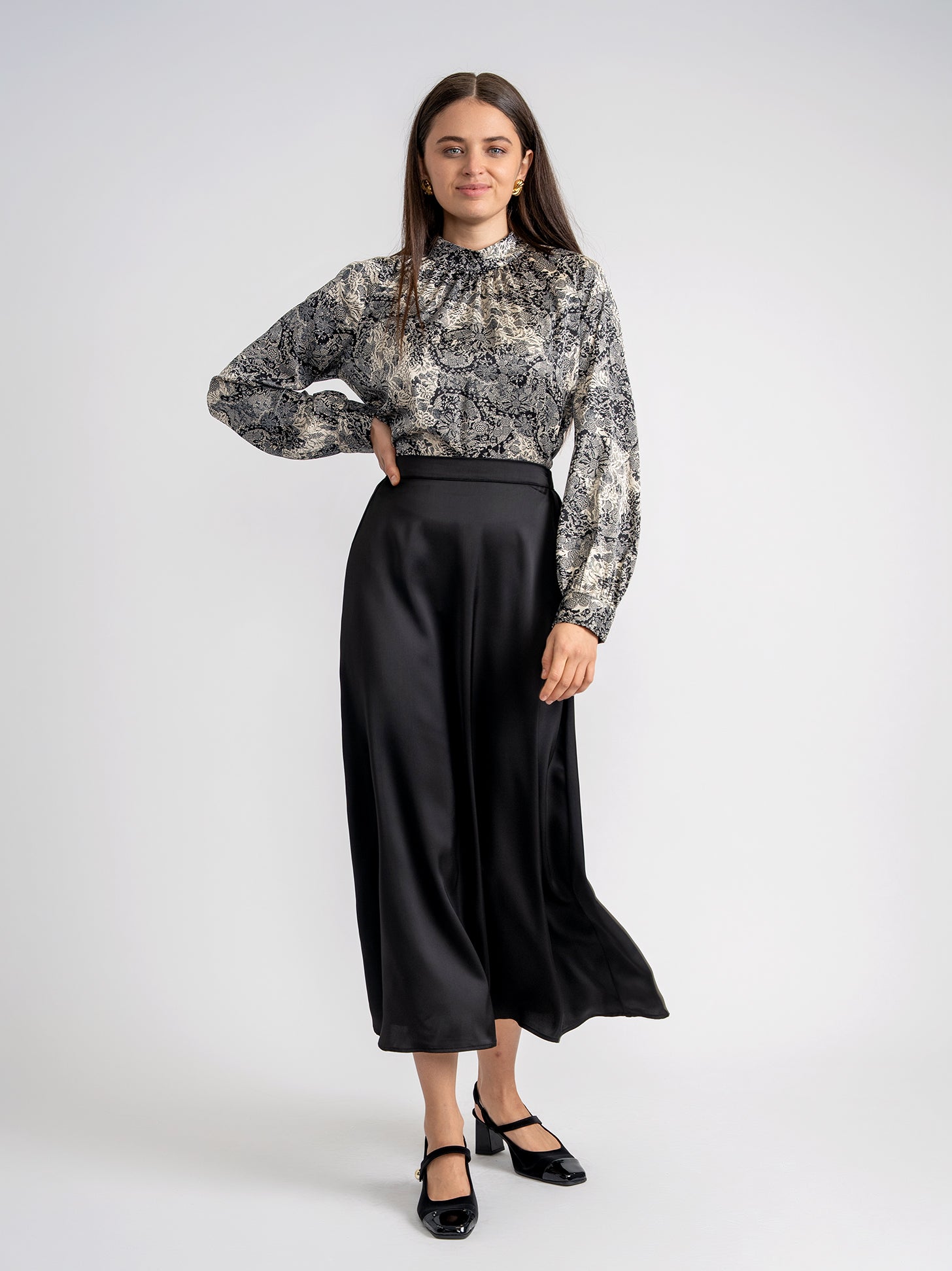 Satin Skirt