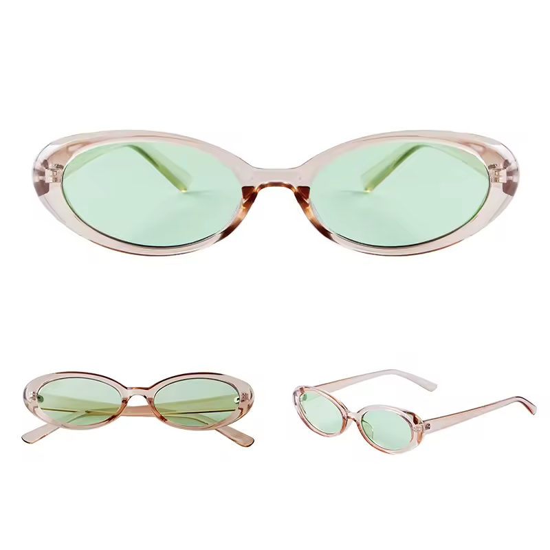 Daring Vintage Oval Sunglasses